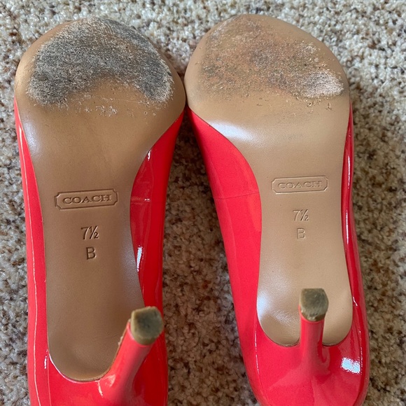 Coach Shoes Coach Heels Size 75 Poshmark